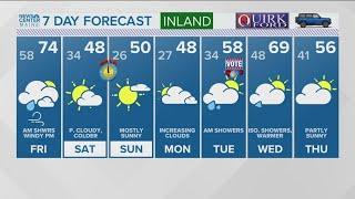 NEWS CENTER Maine Weather Video Forecast