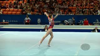 GERASIMOVA Elena (RUS) - 2019 Artistic Junior Worlds, Gyor (HUN) - Qualifications Floor Exercise