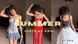 Summer Clothing Haul (ft. SHEIN) | Skirts, Swimsuits, Tops & More