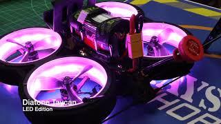 Diatone Taycan LED Edition - FPV Cinewhoop with Night Flying LED