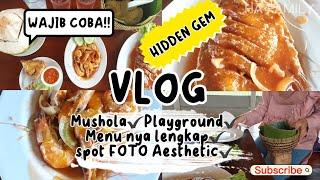 BARU!! RUMAH MAKAN SAUNG DI TANGERANG | VLOG | BALEKITA RESTO CAFE AND FISHING #seafood