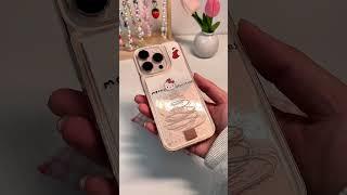 white snow hello kitty phone case ️️#iphone #phonecase #hellokitty #asmrsounds