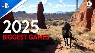 TOP 40 BIGGEST AAA Games with ULTRA REALISTIC Graphics coming in 2025