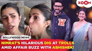 Nimrat Kaur takes a dig at TROLLS on 'Jealous' people amid LINK-UP buzz with Abhishek Bachchan