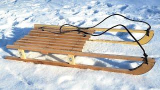 Classic Wooden Sled DIY