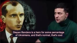 Zelensky: Some Ukrainians feel Stepan Bandera was a “hero.” That’s cool.