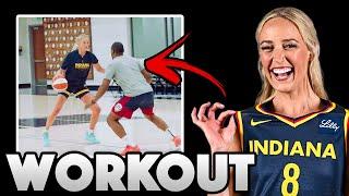 Sophie Cunningham FIRST Workout With The Fever Should Make Fever Fans EXCITED For 2025...