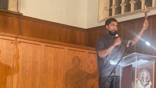Minister Matthew Reynolds words of Encouragement “Pick up your JOY “