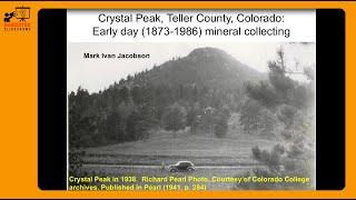 2018 Fine Mineral Show: Denver - Mark Jacobson - Crystal Peak, CO: Early day mineral collecting