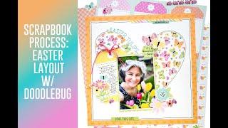 How to Create a Stunning Spring Memory Page With Doodlebug?