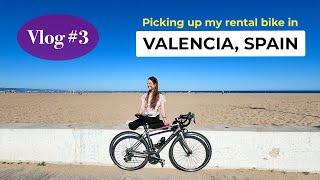 First day in Valencia: Renting a Trek road bike and hitting the beach in Spain | Vlog