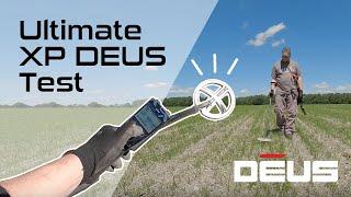 XP Deus the ultimate metal detector test