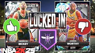 NEW LOCKED IN CARDS IN NBA 2K25 MyTEAM! WHICH PLAYERS ARE WORTH BUYING?