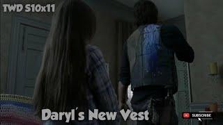 The Walking Dead S10x11 "Judith gives Daryl a new vest!" | Daryl and Judith [HD]