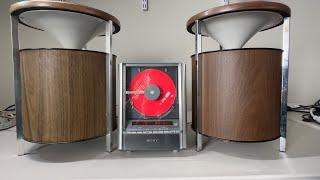 Best Vintage Speakers for Hipsters.  The Zenith Circle of Sound from 1968.