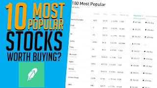 Looking at Robinhood's 10 MOST POPULAR Stocks - Worth Buying?