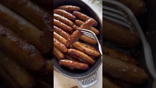 Maple Sausage with rosemary