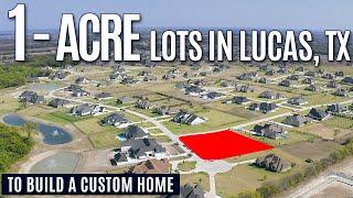 Exclusive 1-Acre Lot in Lucas TX | Luxury Custom Homes Dallas |  Oleg Sedletsky Realtor