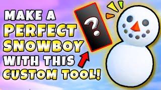 How to Make the PERFECT SNOWBOY with this CUSTOM TOOL?! Animal Crossing: New Horizons Tips & Tricks