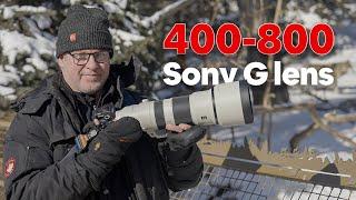 SONY 400-800mm f6.3-8 Lens REVIEW: The ultimate birding lens!