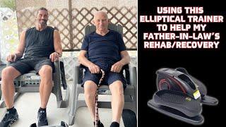 ANCHEER Under Desk Elliptical Machine Review for Recovery/Rehab