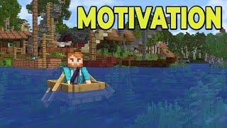 How I stay MOTIVATED to play Minecraft Survival