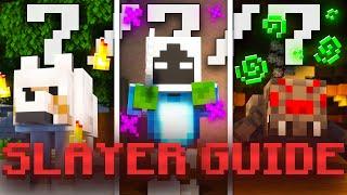 The COMPLETE SLAYER GUIDE for EARLY GAME Players! | Hypixel Skyblock