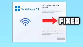 (FIXED) Windows stuck on "Let's connect you to a network" issue - 2024