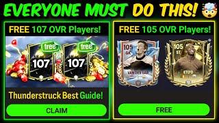 OMG! FREE 2X 107 OVR Players, THUNDERSTRUCK Event Best Guide | Mr. Believer