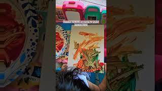 TODDLER PAINT ACTIVITY AT HOME!