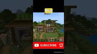 noob vs pro vs hacker vs god build battle #shorts #minecraft #ytshorts