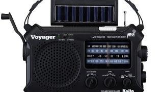 Kaito Voyager Solarcrank KA500 Radio Review