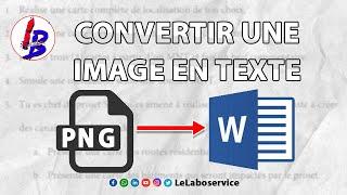 Convertir des images en textes