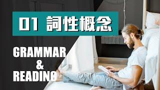 文法 & 閱讀 ⎮ 01 詞性概念 ⎮ Grammar & Reading ⎮ 怕渴英文