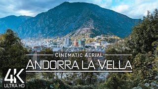 【4K】 Andorra la Vella from Above  Capital of ANDORRA 2022  Cinematic Wolf Aerial™ Drone Film