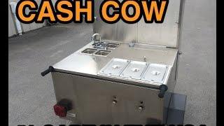 All New Cash Cow Hot Dog Cart