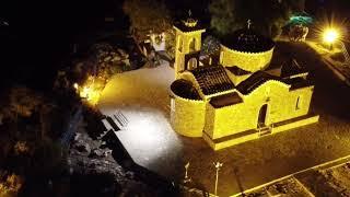 Church of Profitis Elias protaras Cyprus (drone footage)