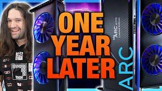 ONE YEAR LATER: Intel Arc GPU Drivers, Bugs, & Huge Improvements