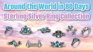 Around the World in 80 Days Sterling Silver Ring Collection!