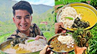 पहाड़ों का स्वादिष्ट भोजन  !! Tasty Pahadi food || Pahadi Lifestyle Vlogs || Daily Vlogs