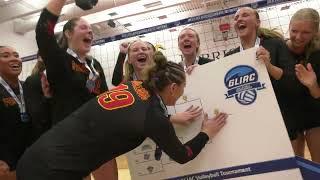 Ferris State Volleyball GLIAC Tournament Championship Celebration