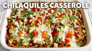 How to Make a Chilaquiles Breakfast Casserole | Food Wishes