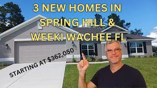 Inside 3 Beautiful New Construction Homes in Spring Hill & Weeki Wachee