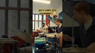 Just a couple boys groovinnn‼️ #groove #drums #percussion