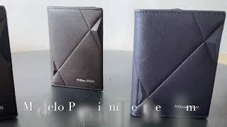 CARTEIRA WILLIAM POLO EM COURO LEGÍTIMO MODELO PREMIUM LEATHER