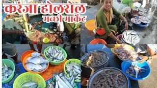 करंजा होलसेल मच्छी मार्केट | URAN KARANJA | WHOLESALE FISH MARKET