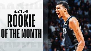 Victor Wembanyama's January Highlights | Kia NBA Western Conference Rookie of the Month #KiaROTM