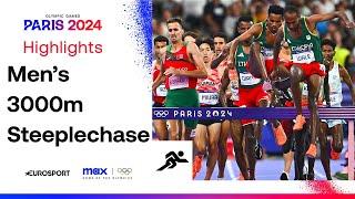 SUPER FINISH!  | Men's 3000m Steeplechase Final Highlights | #Paris2024 #Olympics