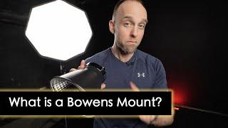 What is a Bowens Mount?  For the A/V Live Event World