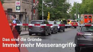 Immer mehr Messerangriffe! Das sind die Gründe für die Gewalt